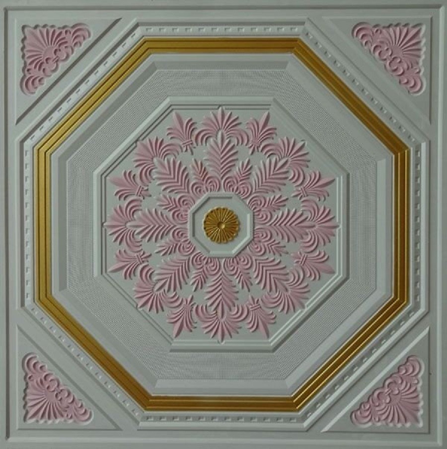 POP Designs and Customized Colored Calcium Silicate Board Colorful Gypsum Ceilings