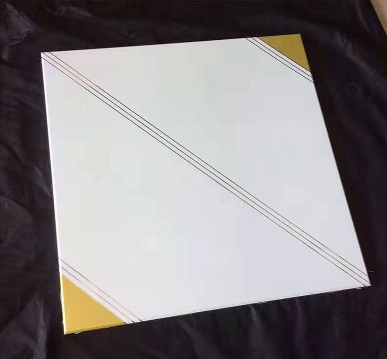 Europe Popular Acoustic Lay In Aluminum Square Metal Ceiling Tiles