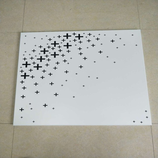 Holes Design Sound Proof Aluminum Metal Ceiling TIles Suspended Ceiling For Project