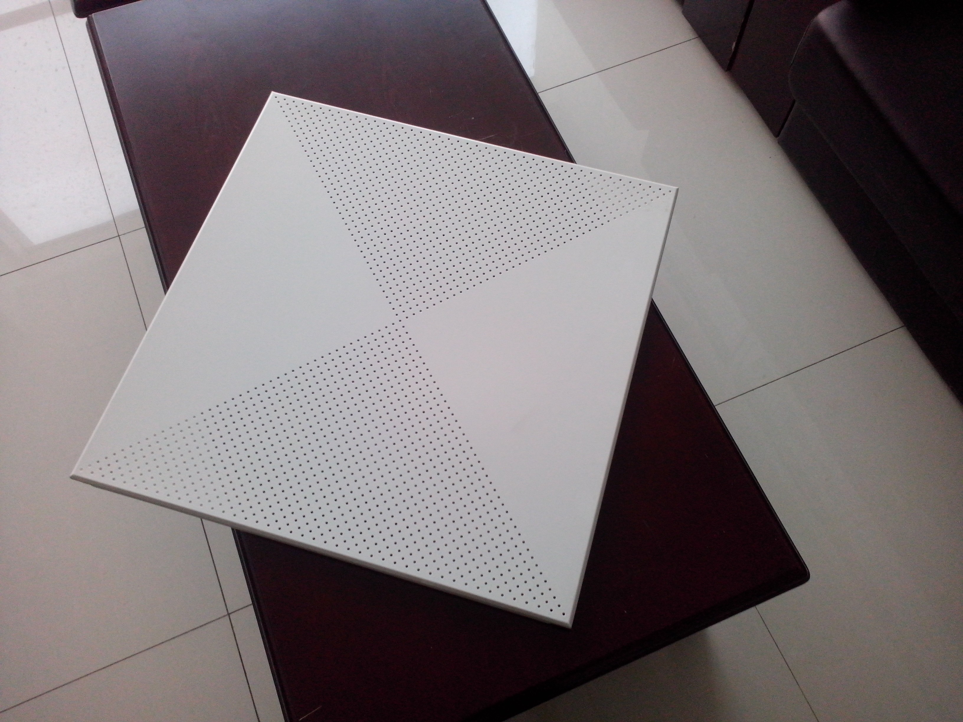 Plain Metal Aluminum Suspended Ceiling Tiles