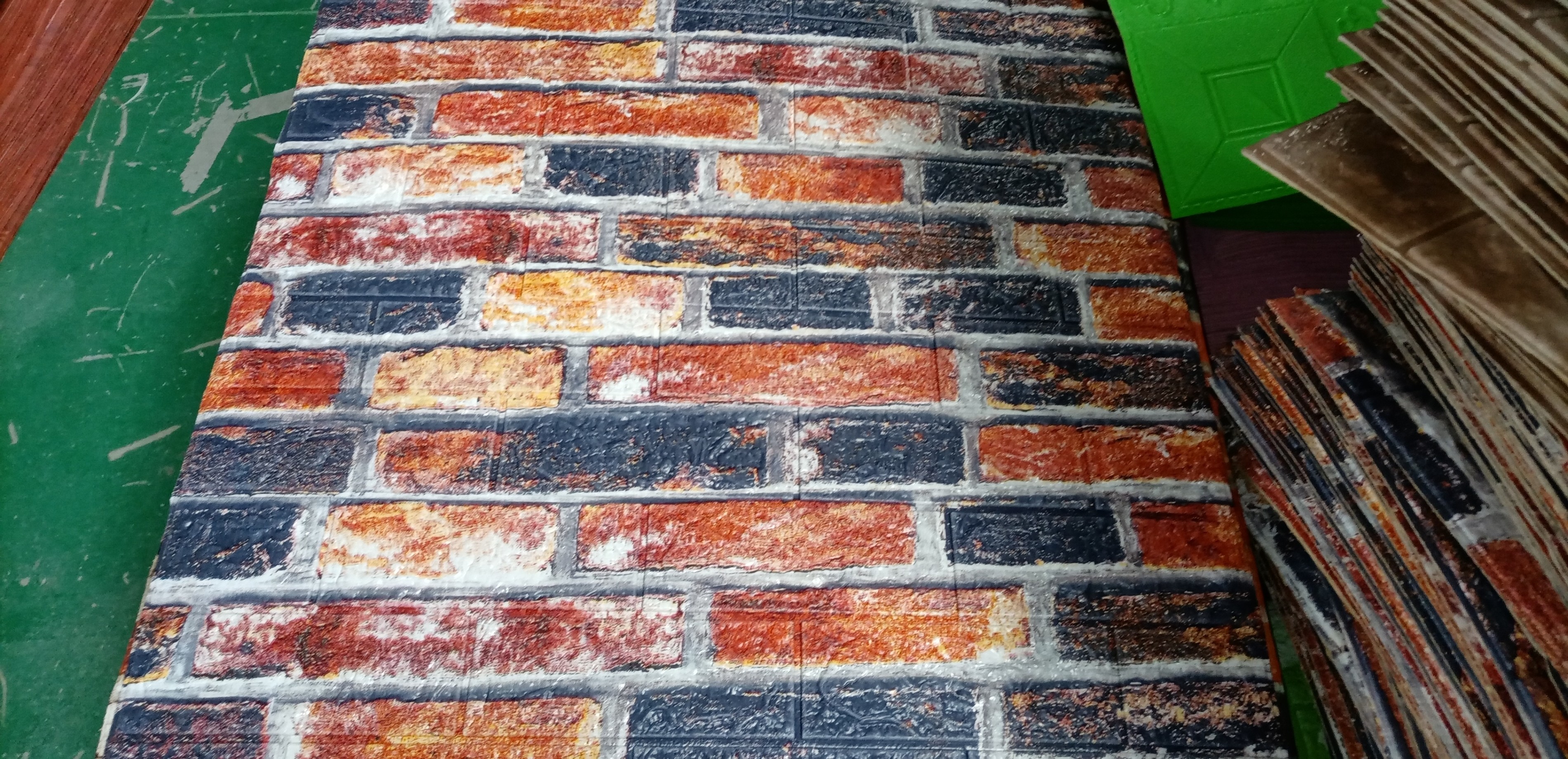 墙纸自粘3d立体墙贴防水防潮防撞泡沫幼儿园儿童卧室装饰壁纸