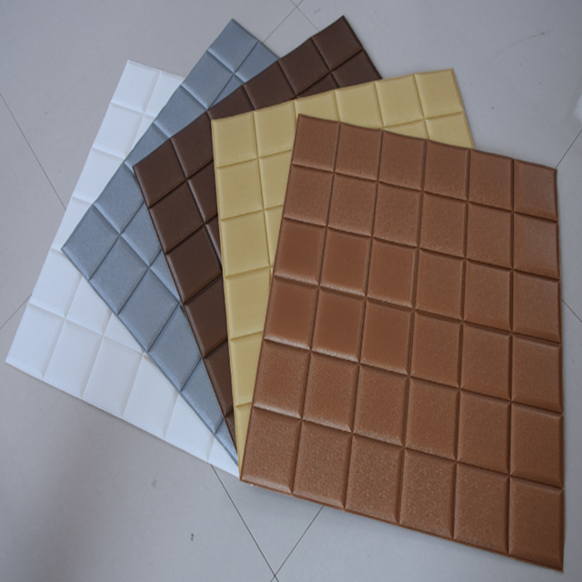 自粘3d立体墙贴电视背景墙泡沫墙贴砖纹装饰客厅自粘墙纸