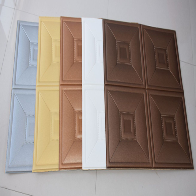 自粘3d立体墙贴电视背景墙泡沫墙贴砖纹装饰客厅自粘墙纸