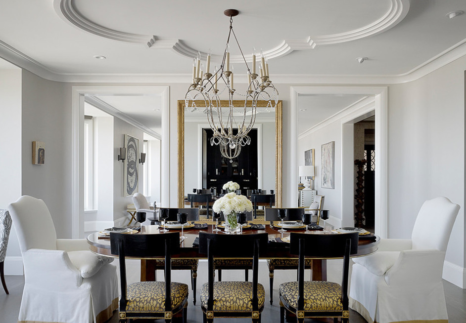 Ceiling Primed White Gypsum Cornice For Ceiling Decoration(图1)